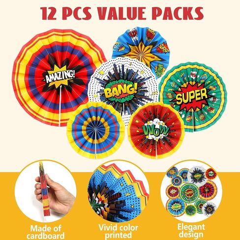 12 Pieces Travel The Map Hanging Paper Fans for Classroom Decorations Future World Changers Paper Garlands Tissue Travel Themed Bulletin Board for Teacher School Library Office Decoration in Kuwait