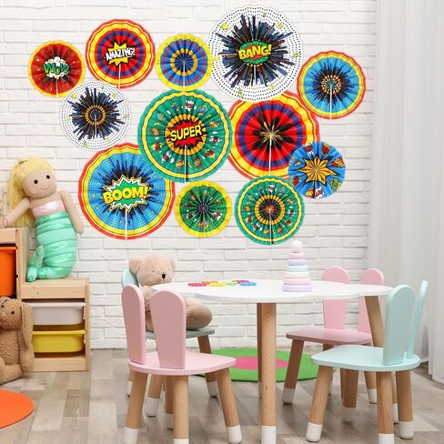 12 Pieces Travel The Map Hanging Paper Fans for Classroom Decorations Future World Changers Paper Garlands Tissue Travel Themed Bulletin Board for Teacher School Library Office Decoration in Kuwait