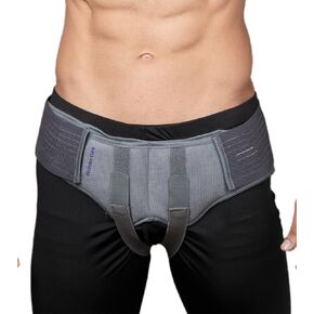 Wonder Care Hernia Belt for Men Inguinal - Hernia Truss, Groin Brace Hernia Support for Men, Removable Compression Pads & Adjustable Groin Straps, Double inguinal Hernia Support for Men, Medium