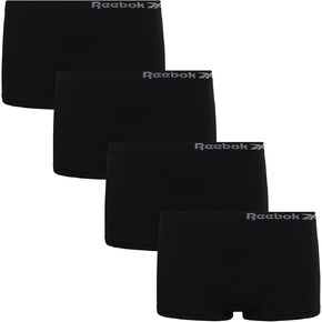 Reebok Girls' Underwear - Seamless Boyshort Panties (4 Pack)