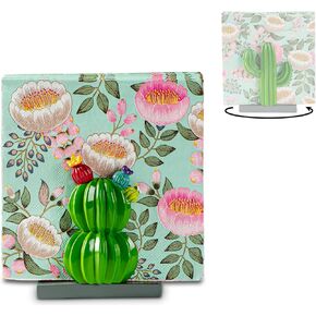 حامل مناديل الصبار لحامل مناديل الطاولة لطاولة المطبخ الراتنج العصارة حامل مناديل ورقية حامل مناديل المطبخ اللطيف in Kuwait