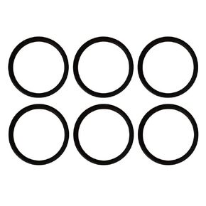 6 Pack Replacement Round Vacuum Belt for Eureka for Sanitaire S647 SC647 647 S-647 Upright Vacuums
