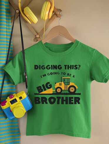 Big Brother Shirt for Toddler Pregnancy Announcements Tractor Shirts for Boys in Saudi Arabia