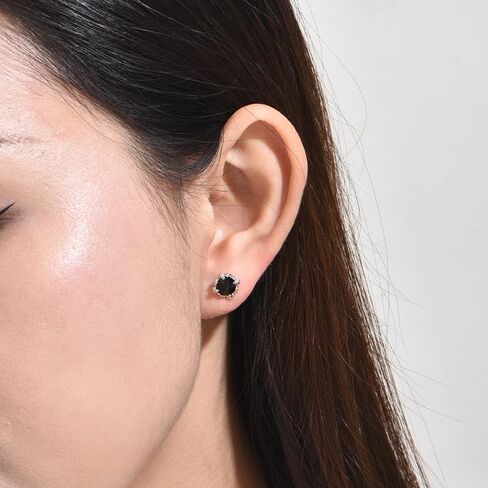 Immobird Claw Stud Earrings with 925 Sterling Silver Ear Pins Stud Earrings for Men with CZ in Saudi Arabia