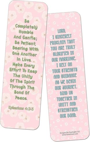 Popular Prayers and Bible Scriptures on Morning Prayers Bookmarks - 30 Pack in Saudi Arabia