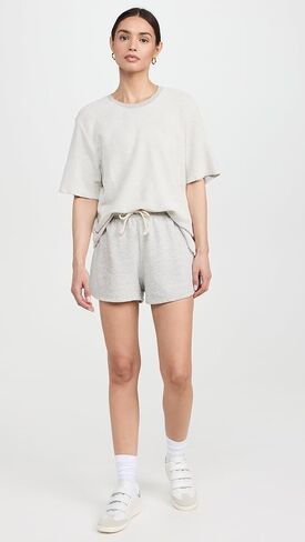 perfectwhitetee Women's Layla French Terry Shorts in Kuwait