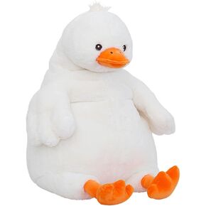 18" Duck Plush Toy, Kawaii Anime Body Pillow, Soft Stuffed Animal, Unique Squishy Gift for Boys & Girls in Kuwait