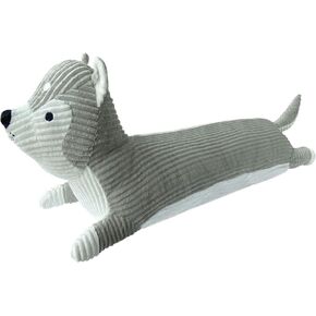 43“ Dachshund Plush Long Pillow Brown Dog Body Pillow Animal Doll Cartoon Body Sleeping Hugging Long Pillows Stuffed Toy Home Sofa Cushion Decor 43 inch (husky)