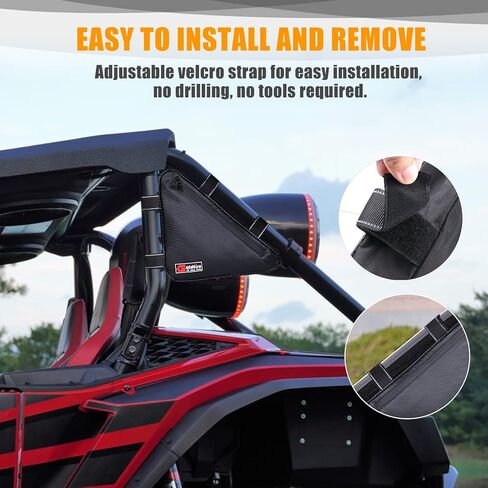 حقيبة تخزين زاوية مناسبة لهوندا تالون 1000R 1000X 1000X4 2019 2020 2021 2022 2023 لفة قفص سقف حقيبة مثلث ملحقات أدوات علوية in Kuwait