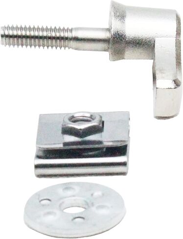 Saddlebag Locks Fastener Bolt Saddlebag Mounting Hardware Theft Deterrent System Lock for Harley Davidson Touring Street Glide Electra Glide Road Glide Softail 1992-2023 (Chrome) in Saudi Arabia
