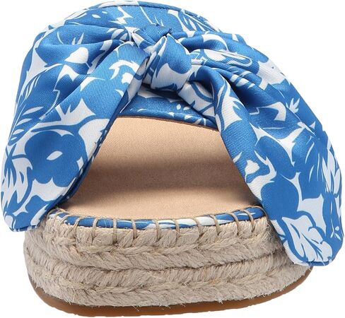 Kate Spade New York Women's Lucie Tropical Foliage Espadrille Slide Sandal in Saudi Arabia