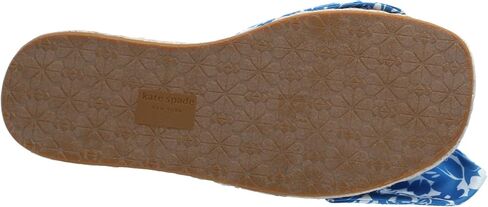 Kate Spade New York Women's Lucie Tropical Foliage Espadrille Slide Sandal in Saudi Arabia