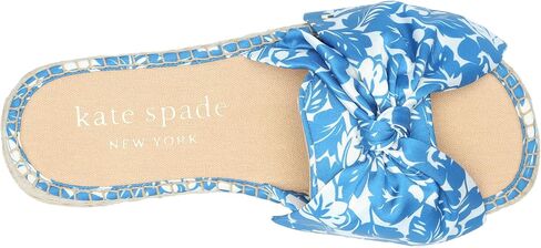 Kate Spade New York Women's Lucie Tropical Foliage Espadrille Slide Sandal in Saudi Arabia