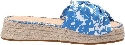 Kate Spade New York Women's Lucie Tropical Foliage Espadrille Slide Sandal in Saudi Arabia