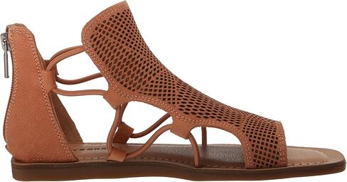صندل مسطح للسيدات من Lucky Brand BARTEGA، Sunburn، 8.5 in Saudi Arabia