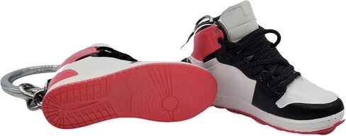 MINI 3D 2 PAIR sneaker keychain with mini shoe box included in Kuwait