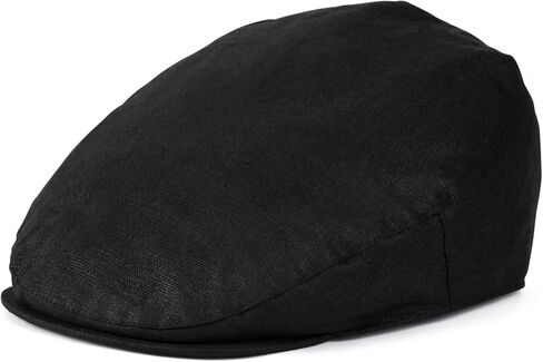 BOTVELA Men Linen Flat Ivy Breathable Summer Newsboy Hat in Saudi Arabia