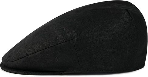 BOTVELA Men Linen Flat Ivy Breathable Summer Newsboy Hat in Saudi Arabia