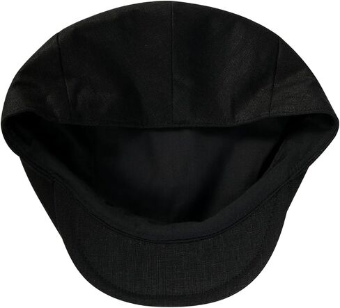 BOTVELA Men Linen Flat Ivy Breathable Summer Newsboy Hat in Saudi Arabia