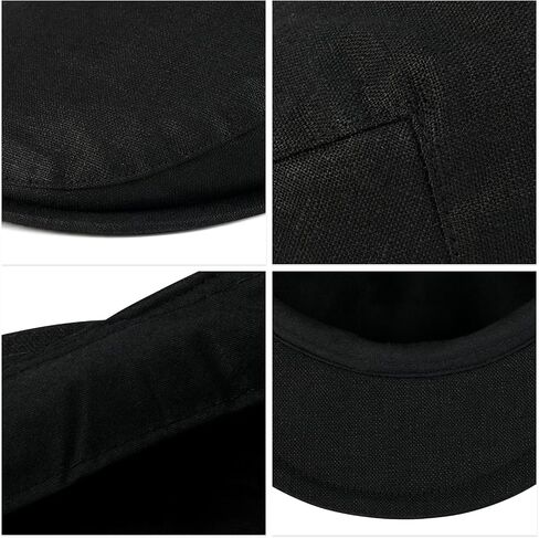 BOTVELA Men Linen Flat Ivy Breathable Summer Newsboy Hat in Saudi Arabia