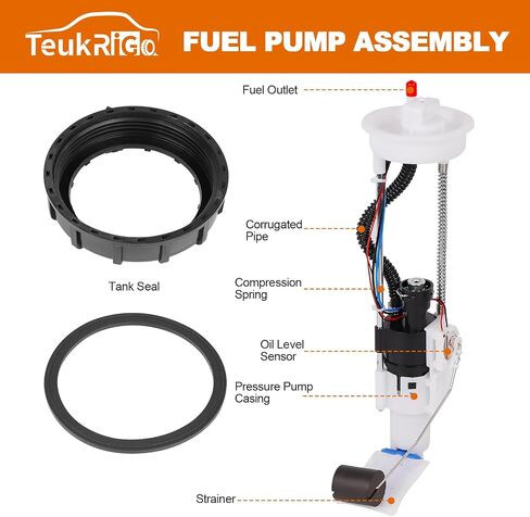 مجموعة مضخة الوقود 2521307 متوافقة مع Polaris Ranger 900XP/Crew/EPS، Ranger 1000XP/Crew EPS/NSTR استبدال # 2204852 2521196 in Kuwait