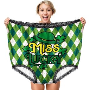 COZYMATE Big Undies Gag Gift Funny Big Underwear Mama Undies Plus Size Granny Panties White Elephant Joke Gift for Women Men