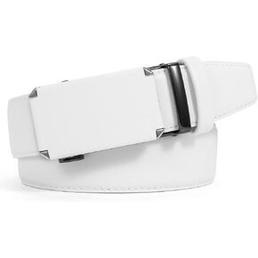 حزام سقاطة رجالي من XZQTIVE للفستان مكون من قطعتين حزام جلدي منزلق مع إبزيم نقر تلقائي in Kuwait