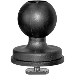 Strg Track Ball Mount with T-Bolt Attachment with B Size 1" Ball Track Base Mount Compatible Kayaks Boats Track Mounting Systems (Single Ball)
