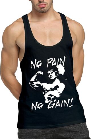 GYMLEADER Men's Tank Top Workout Gym Muscle Shirt Y Back Fitness Bodybuilding Stringer Shirt in Saudi Arabia