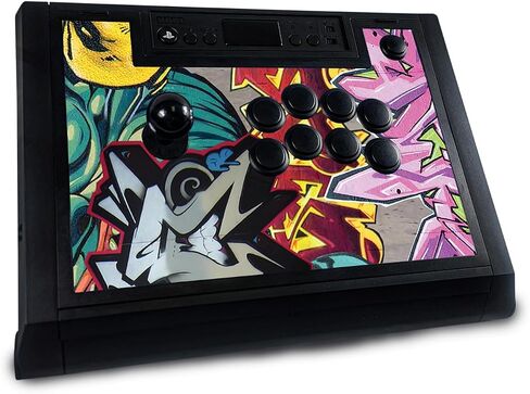 Gaming Skin Compatible with Hori Fighting Stick Alpha (PS5, PS4, PC) - Graffiti Wild Styles - Premium 3M Vinyl Protective Wrap Decal Cover - Easy to Apply | Crafted in The USA by MightySkins in Saudi Arabia