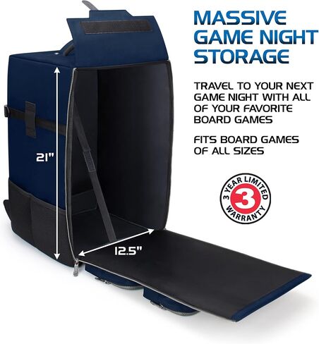 حقيبة ظهر ENHANCE لألعاب الطاولة (أزرق تنين) + أربطة ألعاب لوحية - حزمة in Kuwait