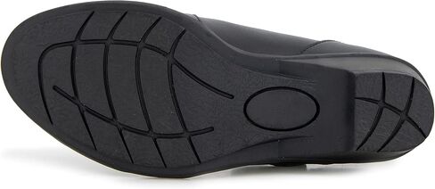 JBU Womens Grace Athletic Sandals Casual Low Heel 1-2" - Black in Kuwait