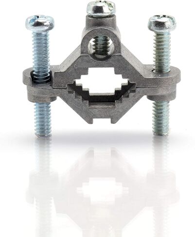THE CIMPLE CO 1 بوصة، 4 عبوات - مشابك قضبان أرضية كهربائية - دفن مباشر - للأنابيب والهوائي - 1 بوصة، 4 قطع in Kuwait