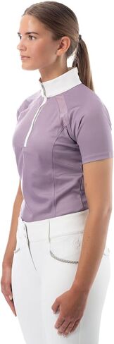 Equinavia Ingrid Womens Equestrian Short Sleeved Show Shirt with Cooling Mesh in Kuwait