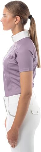 Equinavia Ingrid Womens Equestrian Short Sleeved Show Shirt with Cooling Mesh in Kuwait