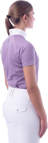 Equinavia Ingrid Womens Equestrian Short Sleeved Show Shirt with Cooling Mesh in Kuwait