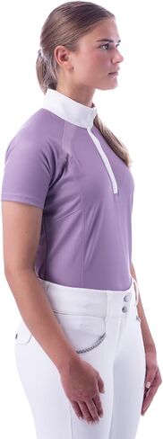 Equinavia Ingrid Womens Equestrian Short Sleeved Show Shirt with Cooling Mesh in Kuwait