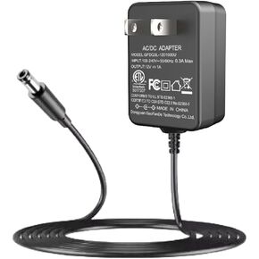 Power Adapter 1.5m AC/DC Adapter Compatible with AC 100-240v 50/60Hz DC Interface 12V 1A 5.5 * 2.1mm Adapter - Router Children's Electric Car Toys Handheld Vacuum Cleaner