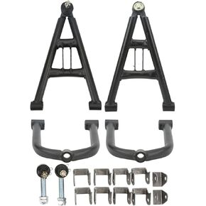 Upper Lower Swing,Yctze 350mm Front Suspension Shock Swing Arm Kit Replacement For GY6 110cc 150cc 200cc ATV 4 Wheels Quad Bike Go Kart