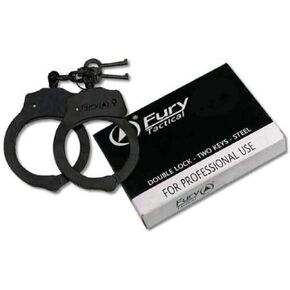 أصفاد فيوري التكتيكية 9000035 بقفل مزدوج باللون الأسود in Kuwait