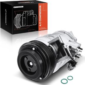 A-Premium A/C Compressor with Clutch Compatible with Cadillac SRX 4.6L 2004-2009
