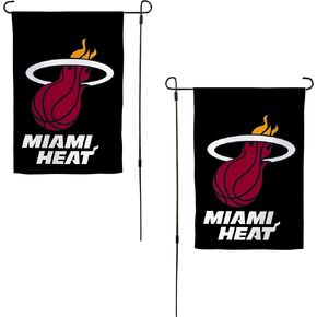 Desert Cactus Miami Heat Garden Flags Team NBA National Basketball Association Banner 100% Polyester (Design A)