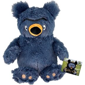 MerryMakers Mother Bruce Plush Bear, 9.5-inch, Based on The bestselling Book Series by Ryan T. Higgins, Blue