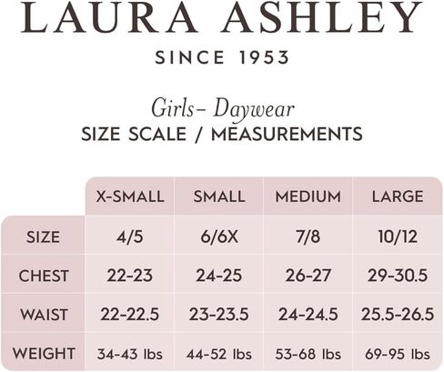 Laura Ashley Girls' Thermal Underwear Set - 2 Piece Warm Long Sleeve Shirt and Long Johns - Base Layer Set for Girls (4-12) in Saudi Arabia