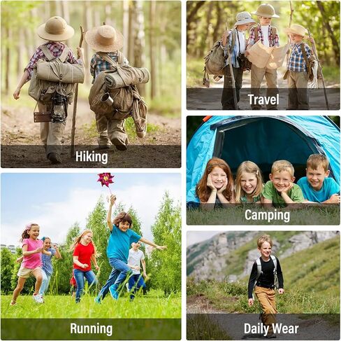 Boys Cargo Pants Kids' Hiking Quick Dry Lightweight Convertible Youth Waterproof Outdoor Camping Fishing Scout Pants in Saudi Arabia