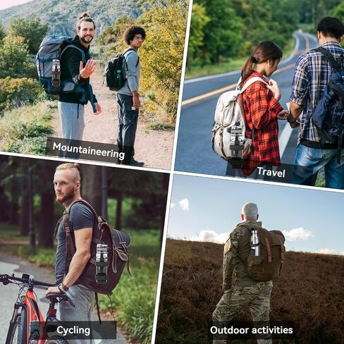 1 PCS Molle Bottle Holder Tactical Portable Belt Bottle Holder Pouch Adjust Water Bottle Carrier Backpack Water Bottle Holder for Hunting Walking Running Traveling in Saudi Arabia