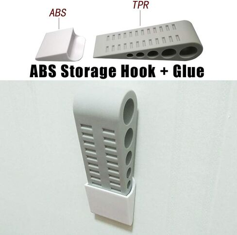 سدادة الباب المطاطية لإيقاف الباب، واقي إصبع مرن لإيقاف الباب على الأرض، 3 قطع/مجموعة من سدادة الباب (رمادي) in Kuwait