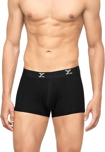 XYXX Men's Underwear Ace Intellisoft Micromodal Trunk Pack Of 3 in Saudi Arabia