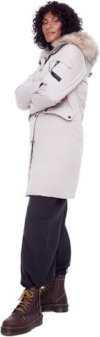 جاكت شتوي Alpine North نسائي من نباتي داون طويل Parka in Kuwait