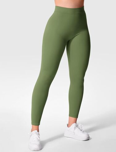 YEOREO Gym Leggings for Women V Back Workout Leggings Scrunch Butt Lifting Leggings for Women High Waist Yoga Pants Daze in Kuwait